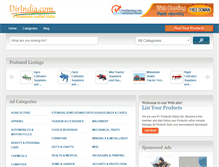 Tablet Screenshot of dirindia.com